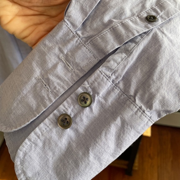 J. Crew sequin tuxedo stripe Oxford - Picture 6 of 10